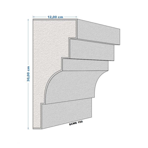 Moldura de EPS SCME150
